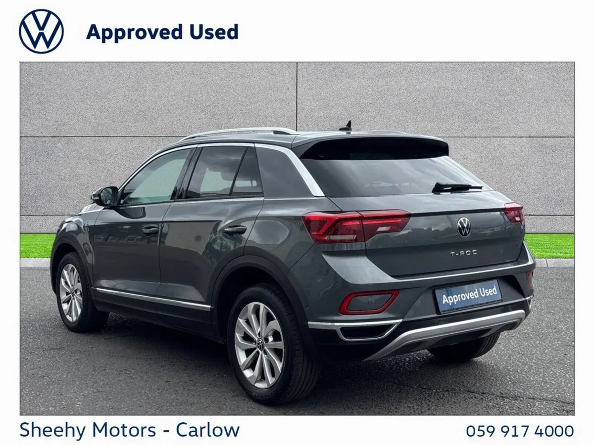 Volkswagen T-Roc SUV, Petrol, 2023, Grey