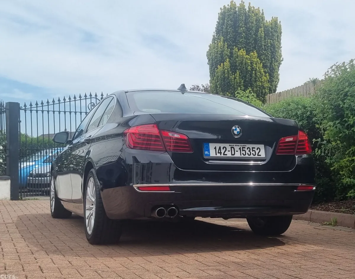 BMW 5-Series Saloon, Diesel, 2014, Black