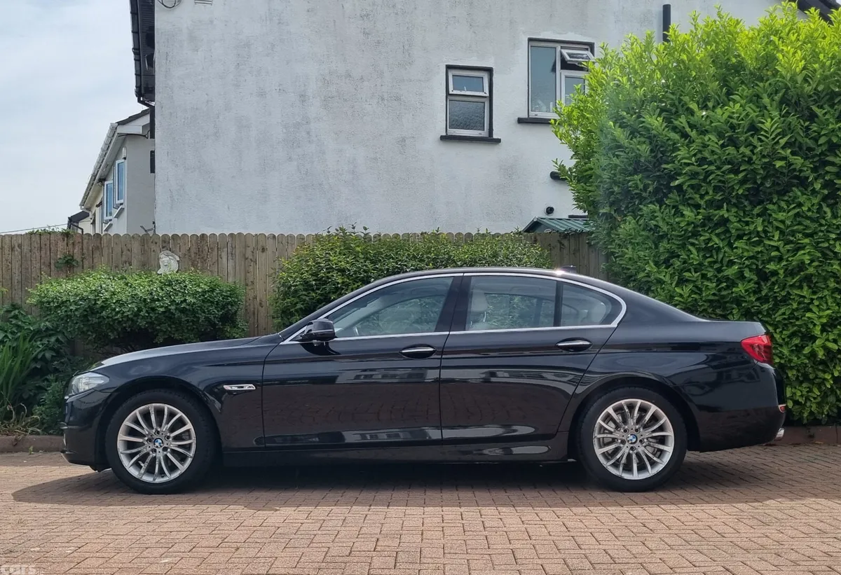 BMW 5-Series Saloon, Diesel, 2014, Black