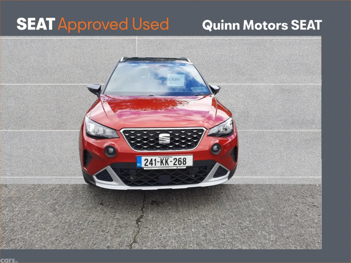 SEAT Arona Hatchback, Petrol, 2024, Red