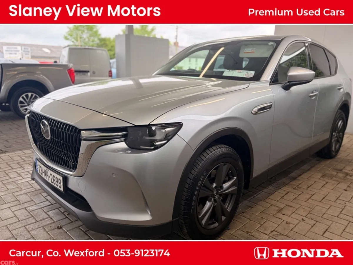 Mazda CX-60 SUV, Petrol Plug-in Hybrid, 2023, Grey