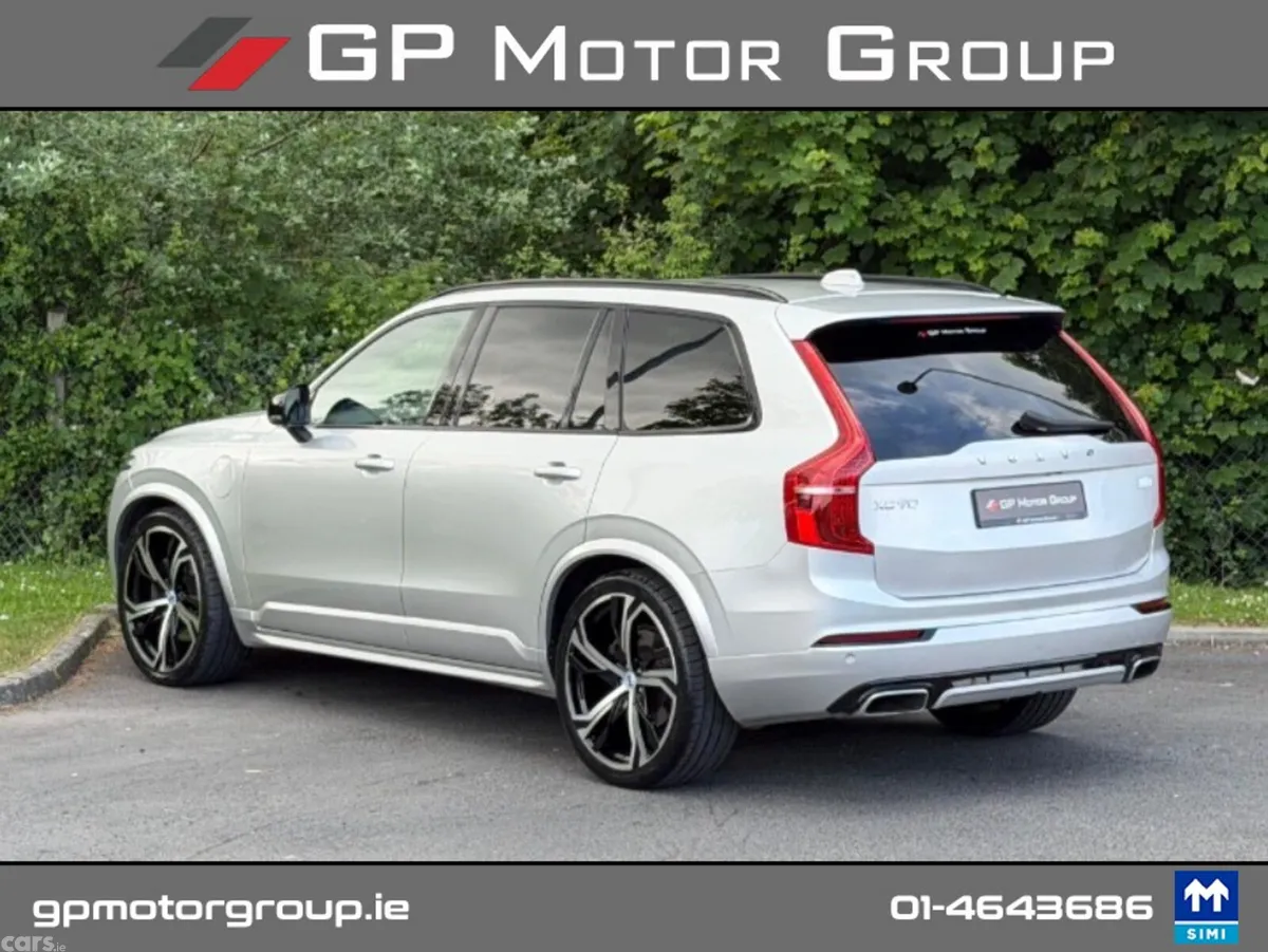 Volvo XC90 Estate, Petrol Plug-in Hybrid, 2021, Silver