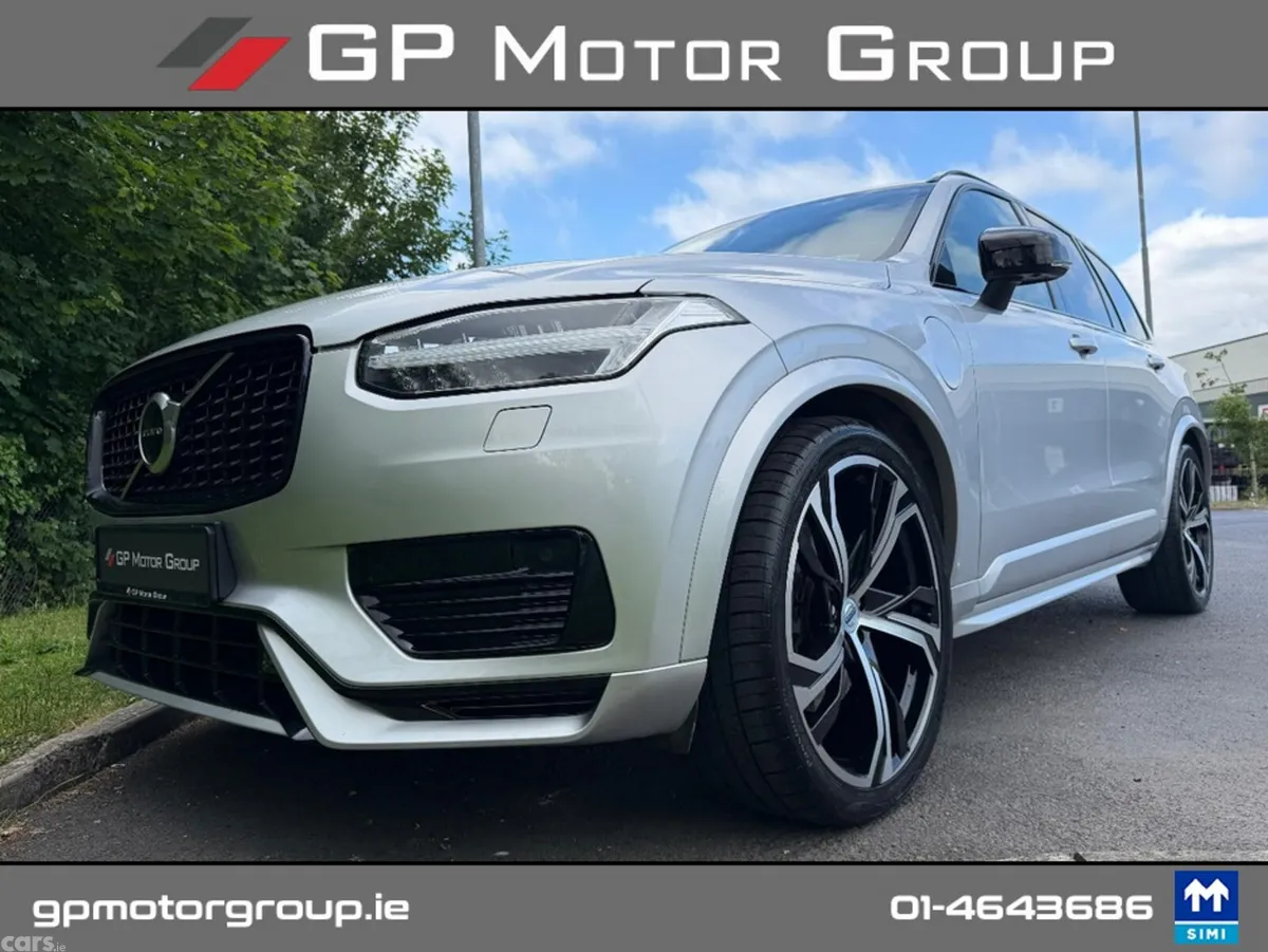 Volvo XC90 Estate, Petrol Plug-in Hybrid, 2021, Silver