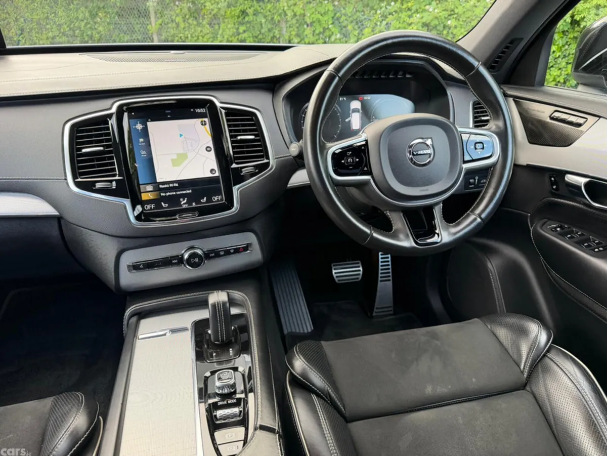 Volvo XC90 Estate, Petrol Plug-in Hybrid, 2021, Silver