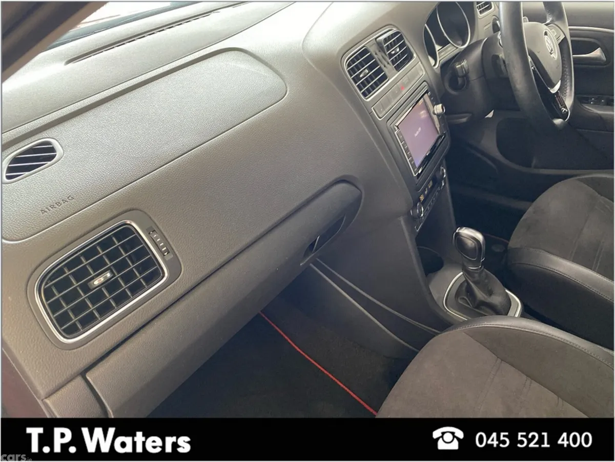 Volkswagen Polo Hatchback, Petrol, 2017, Red