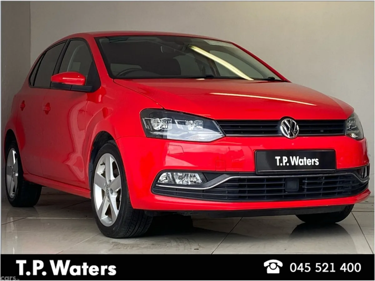 Volkswagen Polo Hatchback, Petrol, 2017, Red