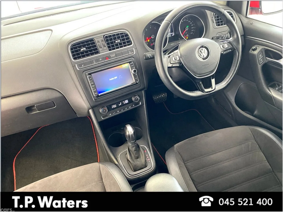 Volkswagen Polo Hatchback, Petrol, 2017, Red