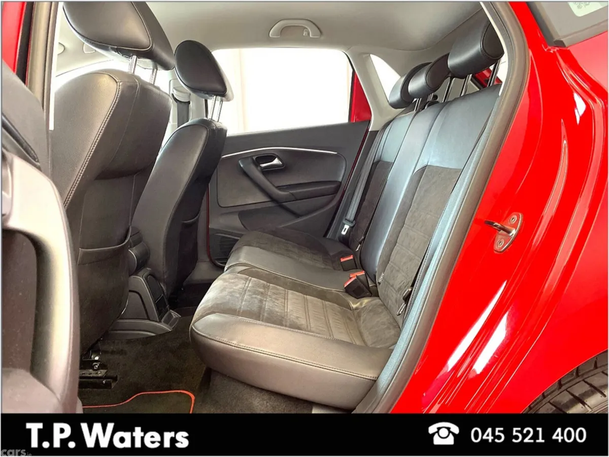 Volkswagen Polo Hatchback, Petrol, 2017, Red