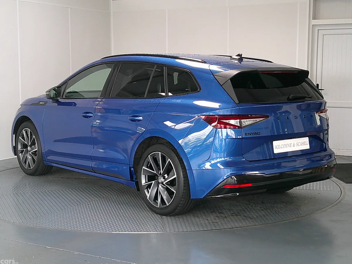 Skoda Enyaq Coupe SUV, Electric, 2023, Blue