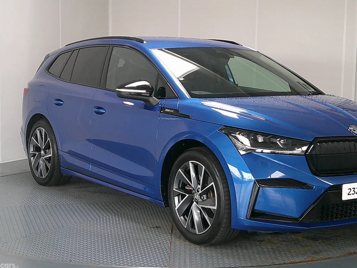 Skoda Enyaq Coupe SUV, Electric, 2023, Blue
