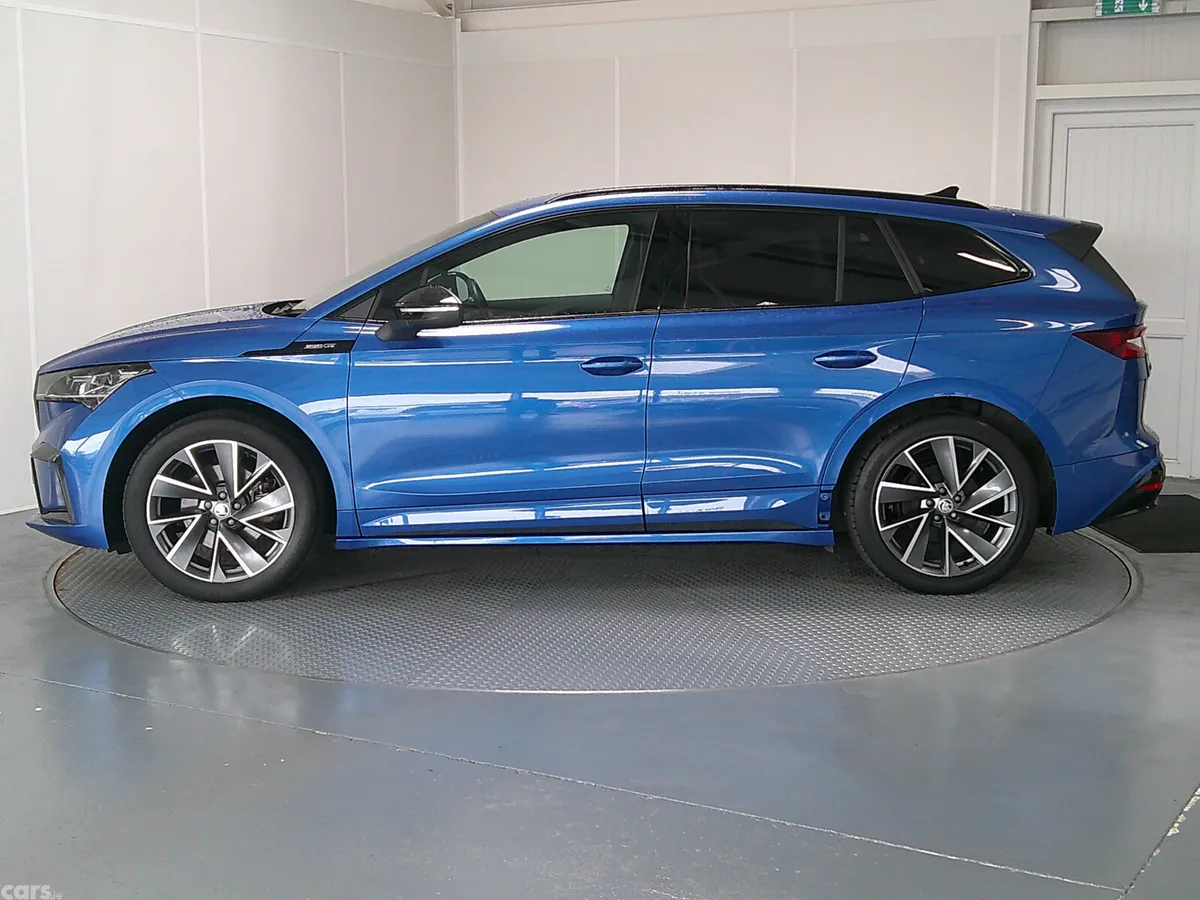 Skoda Enyaq Coupe SUV, Electric, 2023, Blue