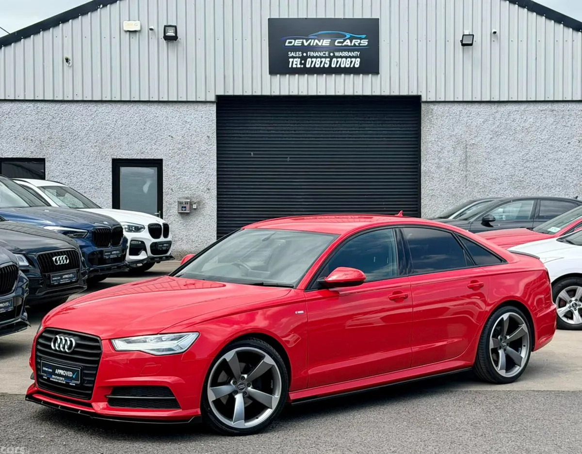 Audi A6 Saloon, Diesel, 2015, Red
