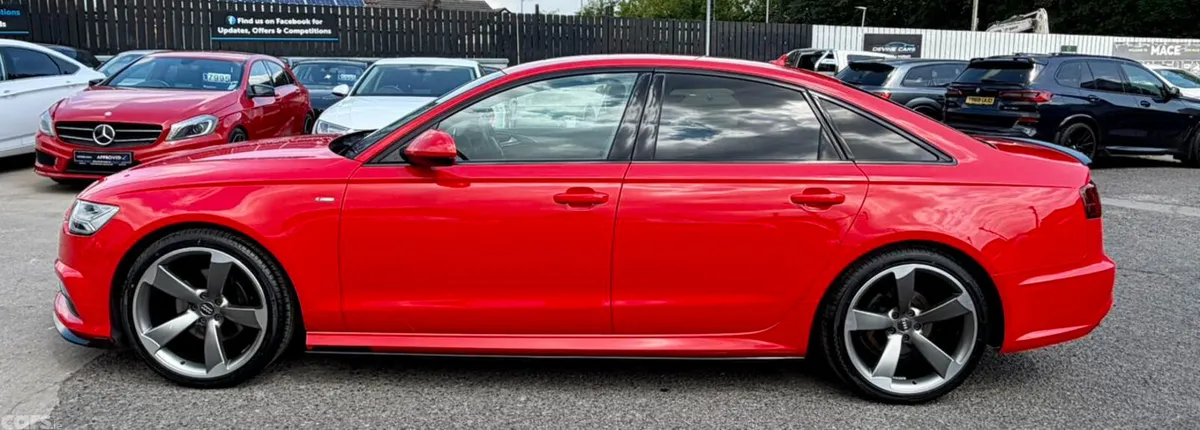 Audi A6 Saloon, Diesel, 2015, Red