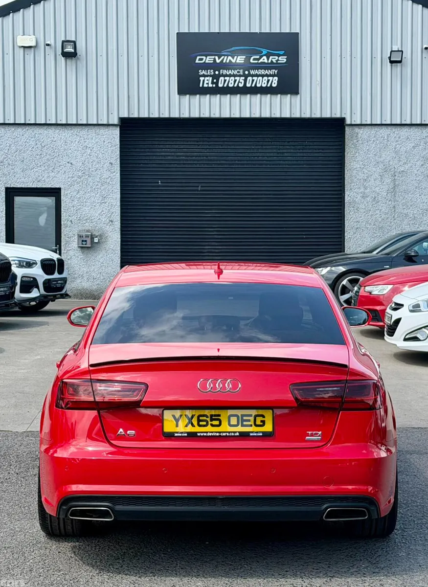 Audi A6 Saloon, Diesel, 2015, Red