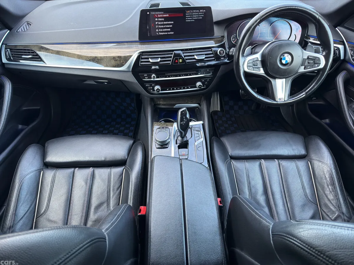 BMW 5-Series Saloon, Petrol, 2018, White