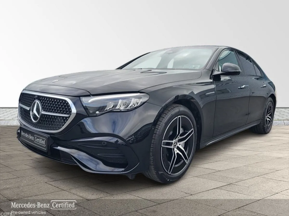 Mercedes-Benz E-Class Saloon, Diesel Plug-in Hybrid, 2026, Black