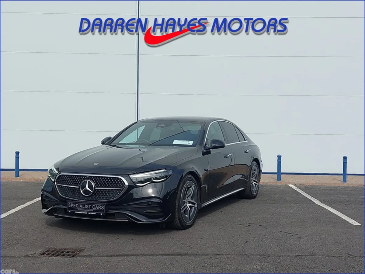 Mercedes-Benz E-Class Saloon, Diesel Hybrid, 2024, Black