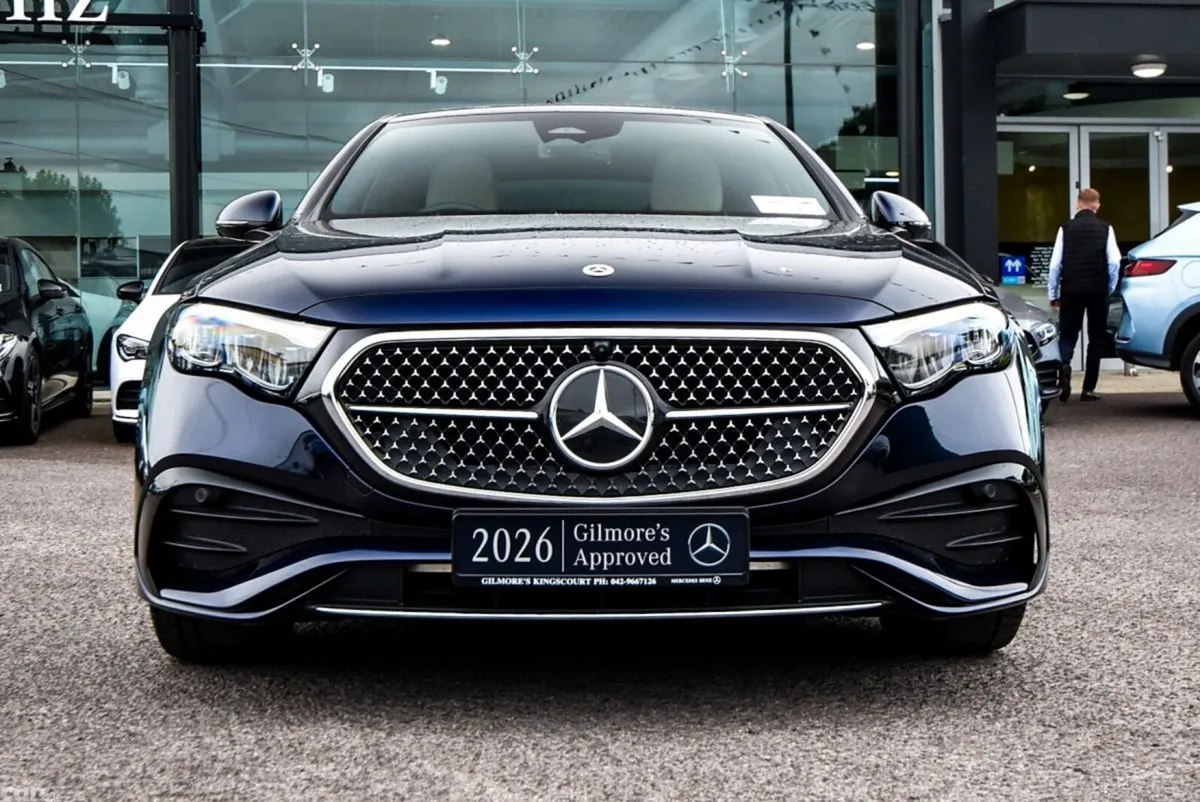 Mercedes-Benz E-Class Saloon, Diesel Plug-in Hybrid, 2026, Blue