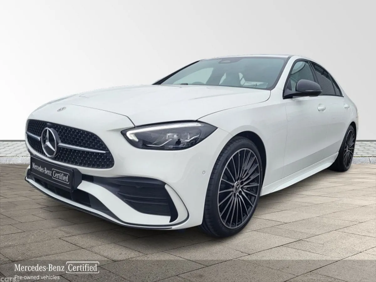 Mercedes-Benz C-Class Saloon, Diesel Hybrid, 2026, White