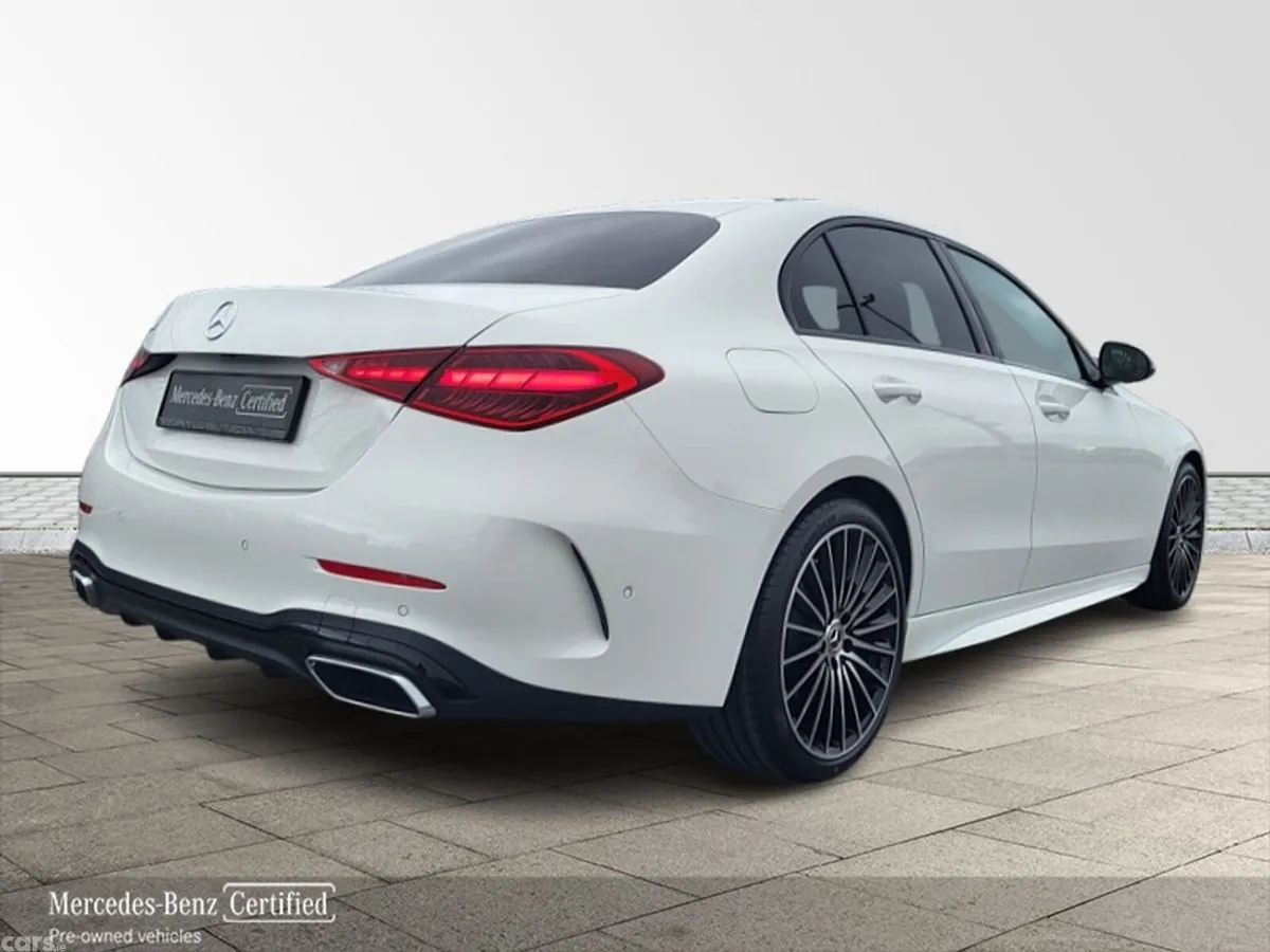 Mercedes-Benz C-Class Saloon, Diesel Hybrid, 2026, White
