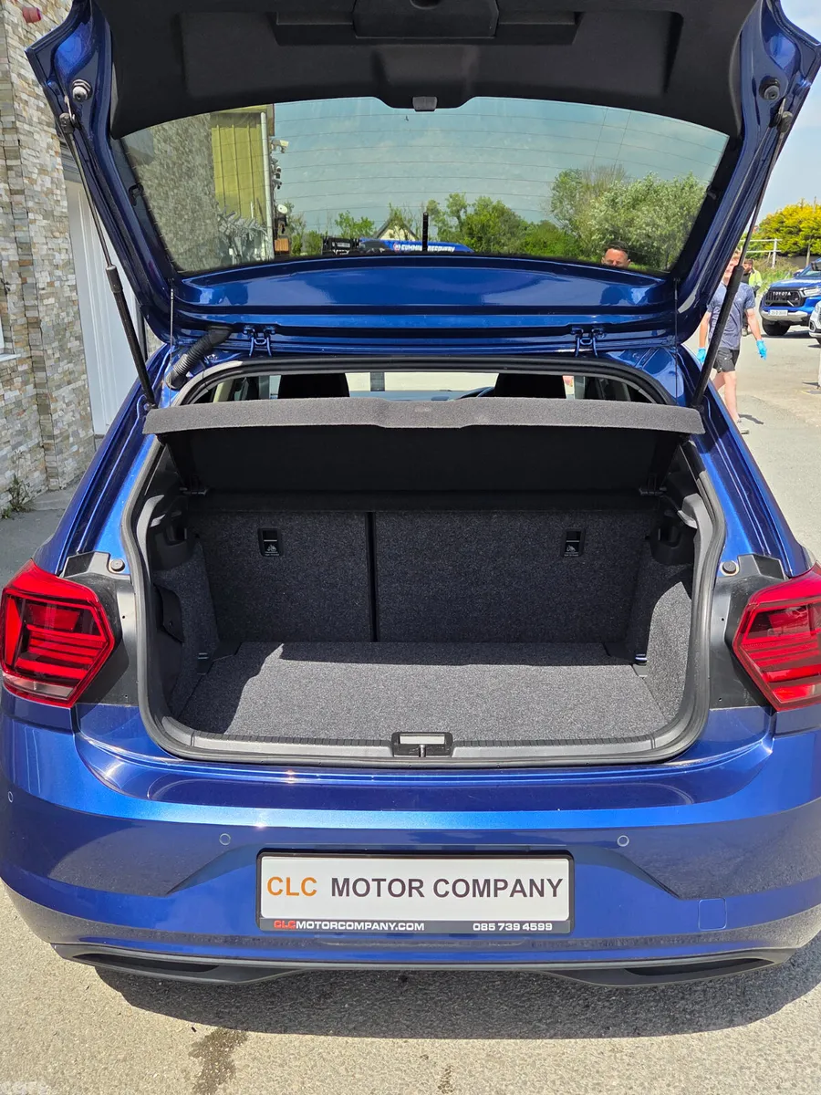 Volkswagen Polo Hatchback, Petrol, 2019, Blue