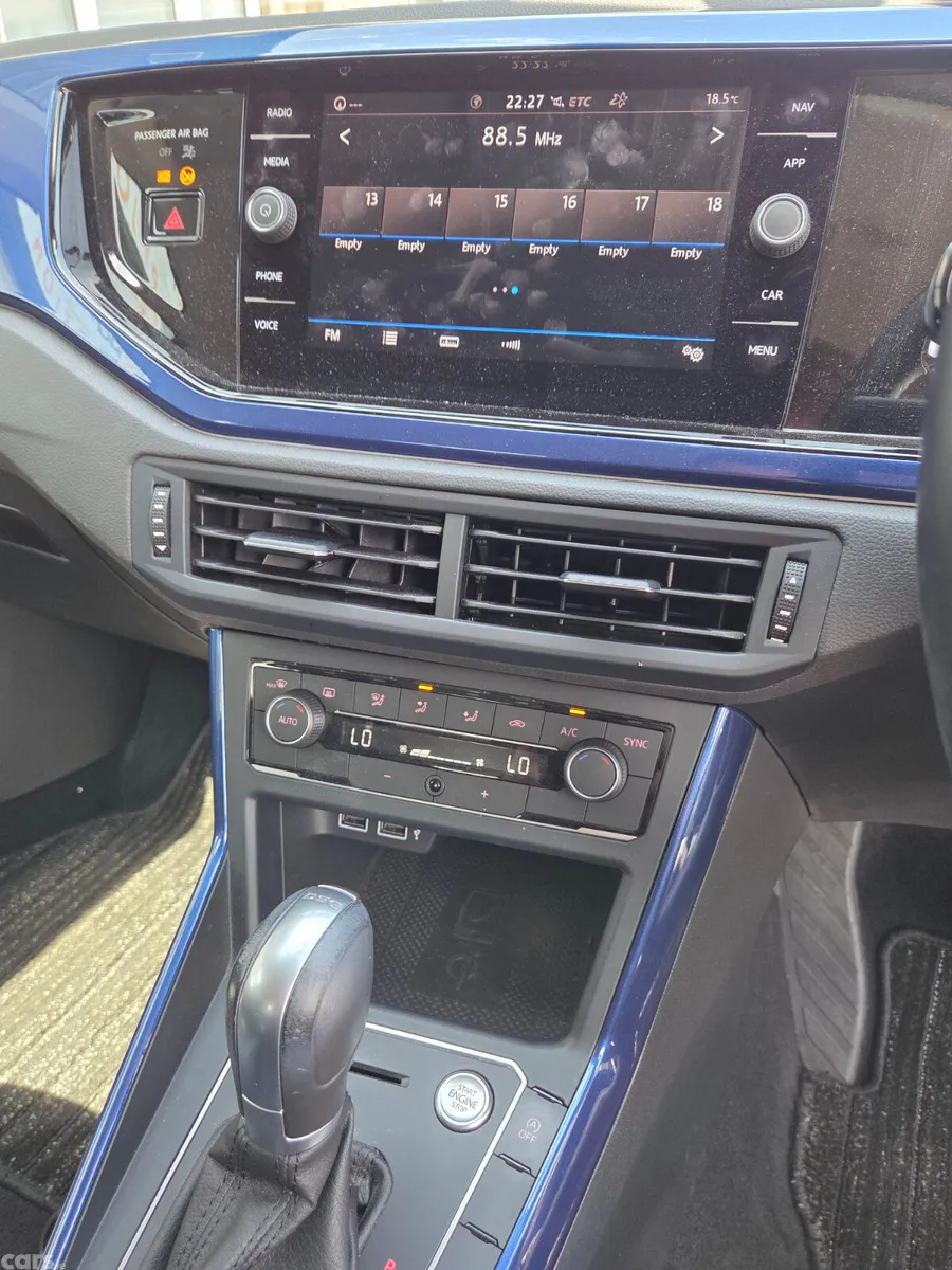 Volkswagen Polo Hatchback, Petrol, 2019, Blue