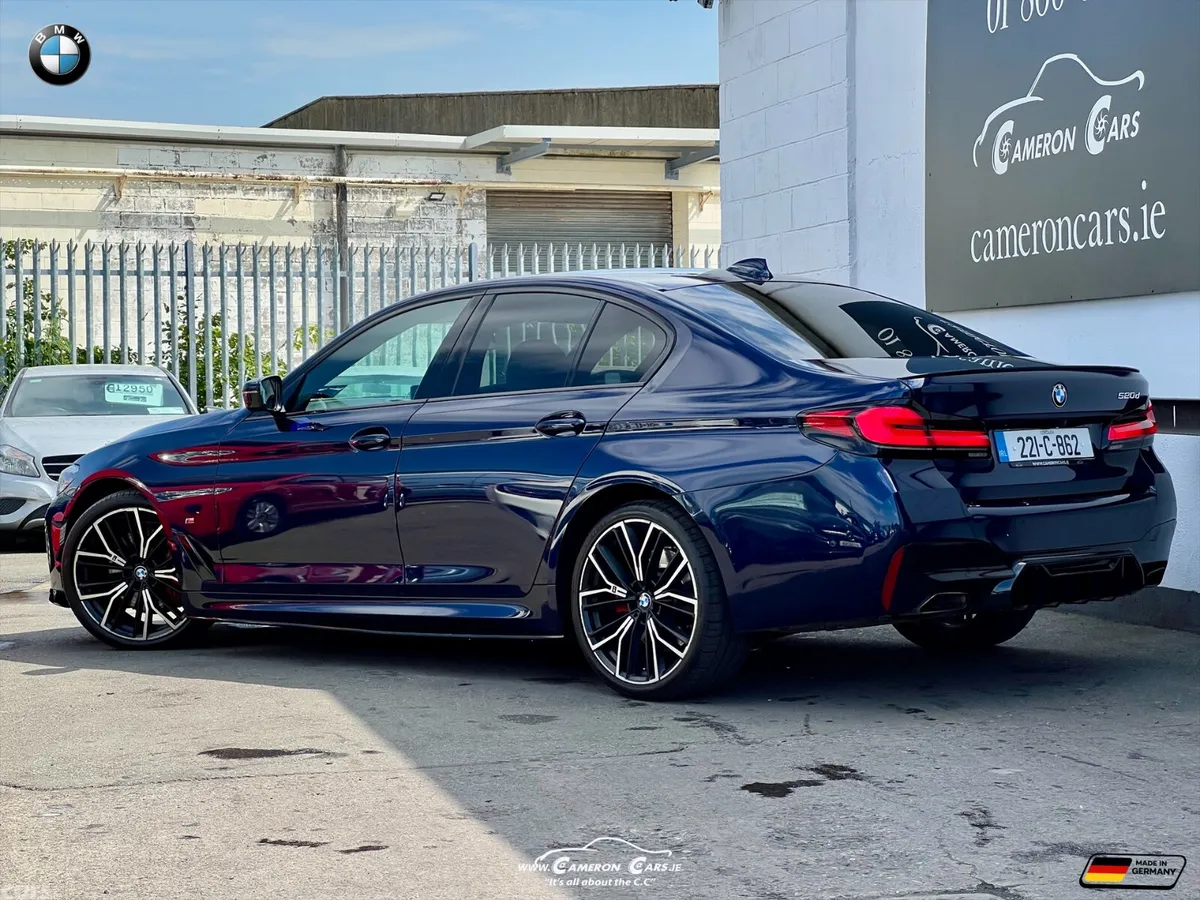 BMW 5-Series Saloon, Diesel, 2022, Blue