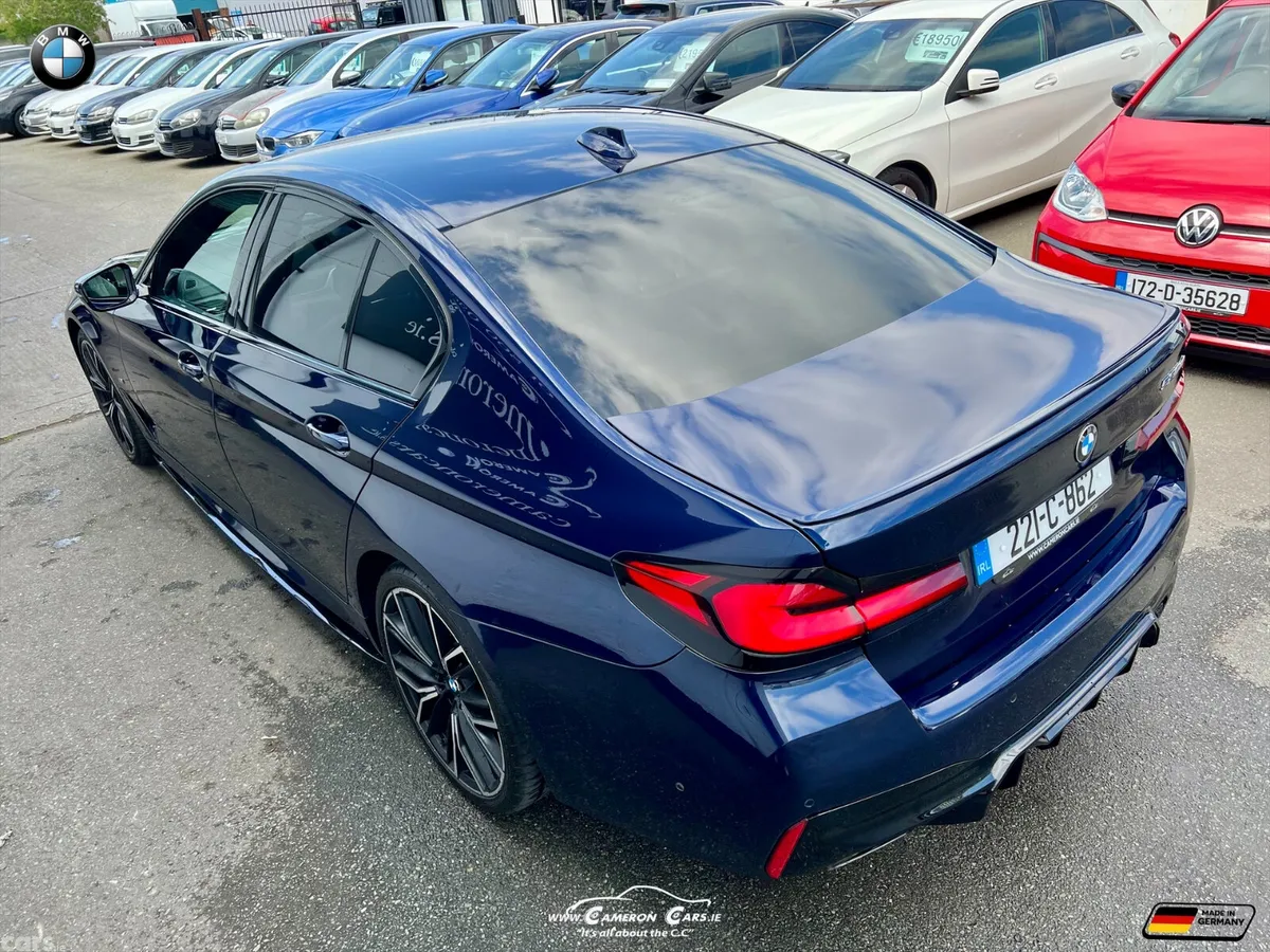 BMW 5-Series Saloon, Diesel, 2022, Blue