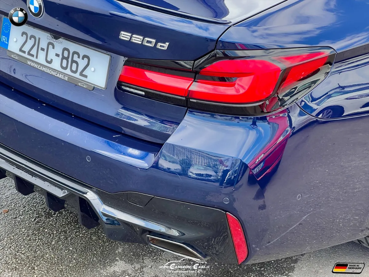 BMW 5-Series Saloon, Diesel, 2022, Blue