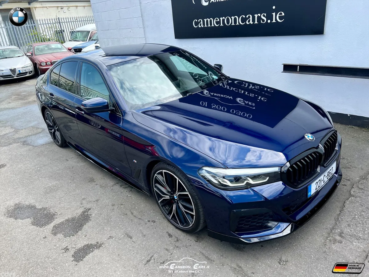 BMW 5-Series Saloon, Diesel, 2022, Blue