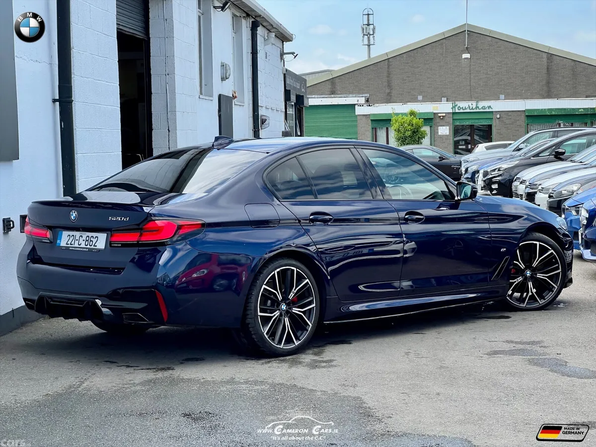 BMW 5-Series Saloon, Diesel, 2022, Blue