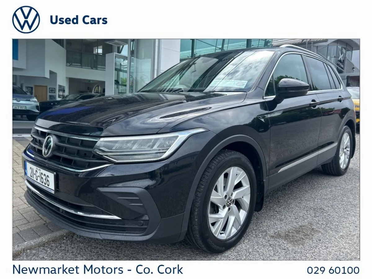 Volkswagen Tiguan SUV, Petrol, 2021, Black