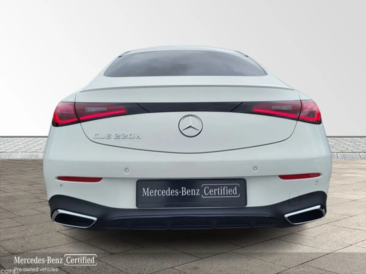Mercedes-Benz CLE Coupe, Diesel Hybrid, 2026, White