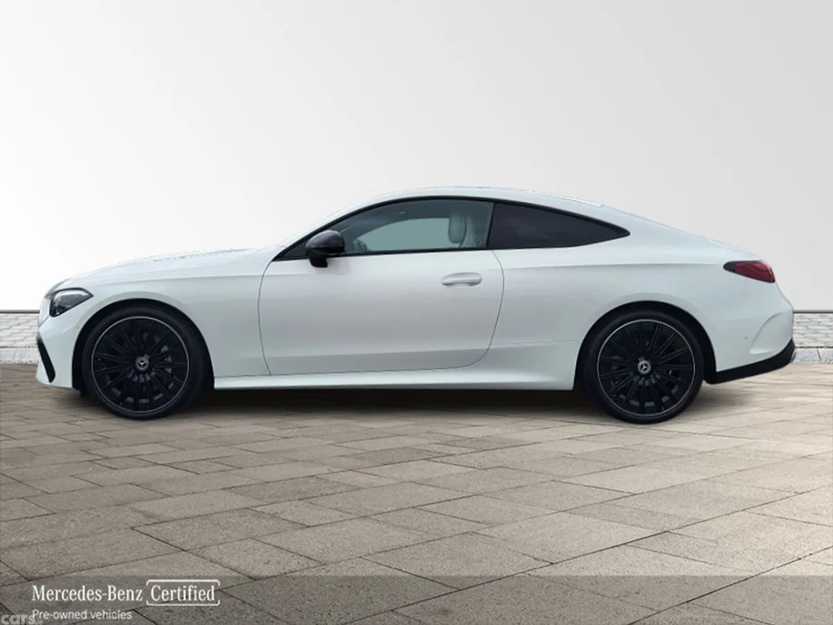 Mercedes-Benz CLE Coupe, Diesel Hybrid, 2026, White