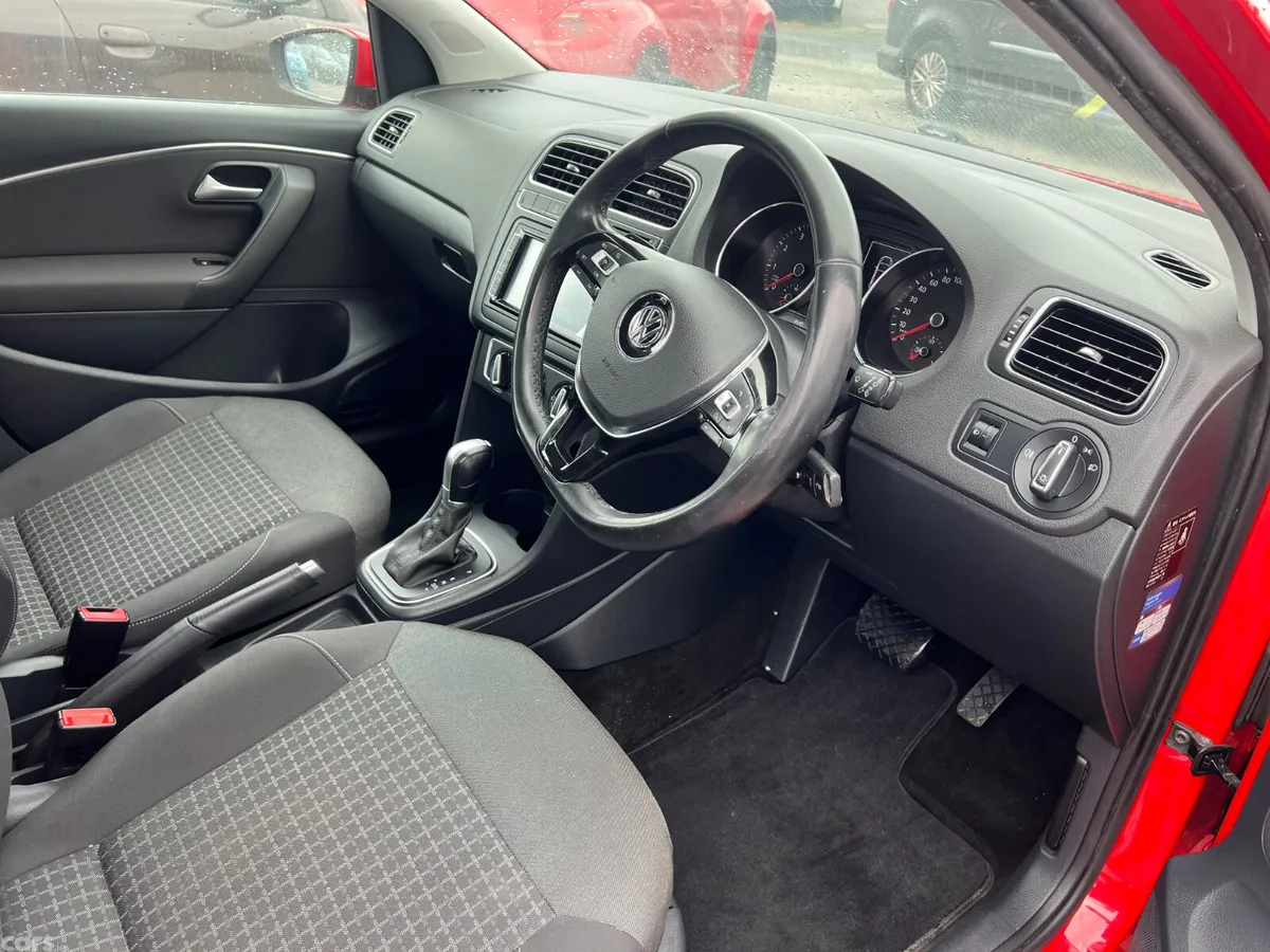 Volkswagen Polo Hatchback, Petrol, 2015, Red
