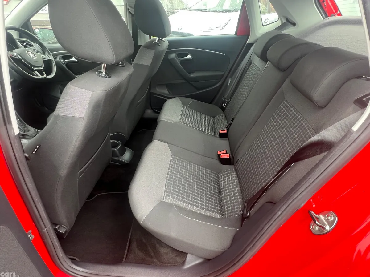 Volkswagen Polo Hatchback, Petrol, 2015, Red