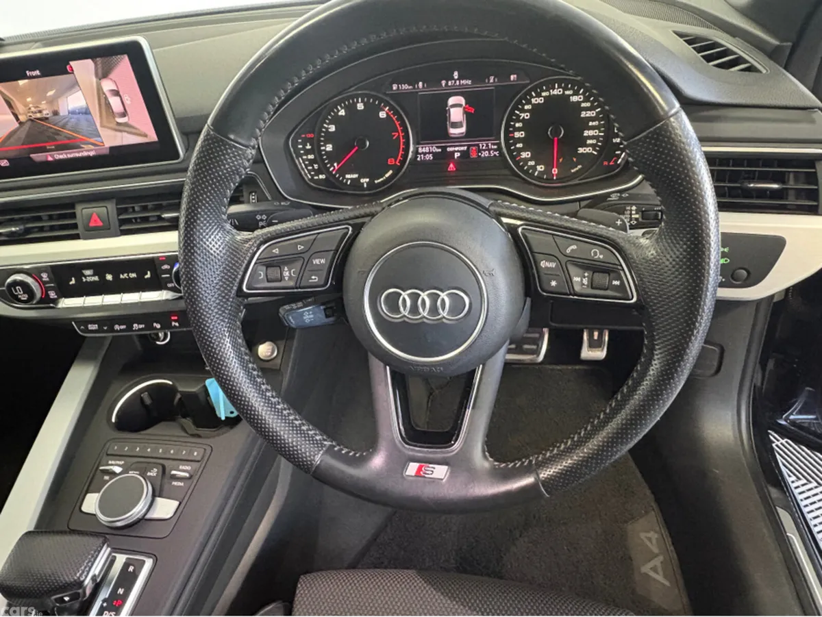 Audi A4 Saloon, Petrol, 2017, Black