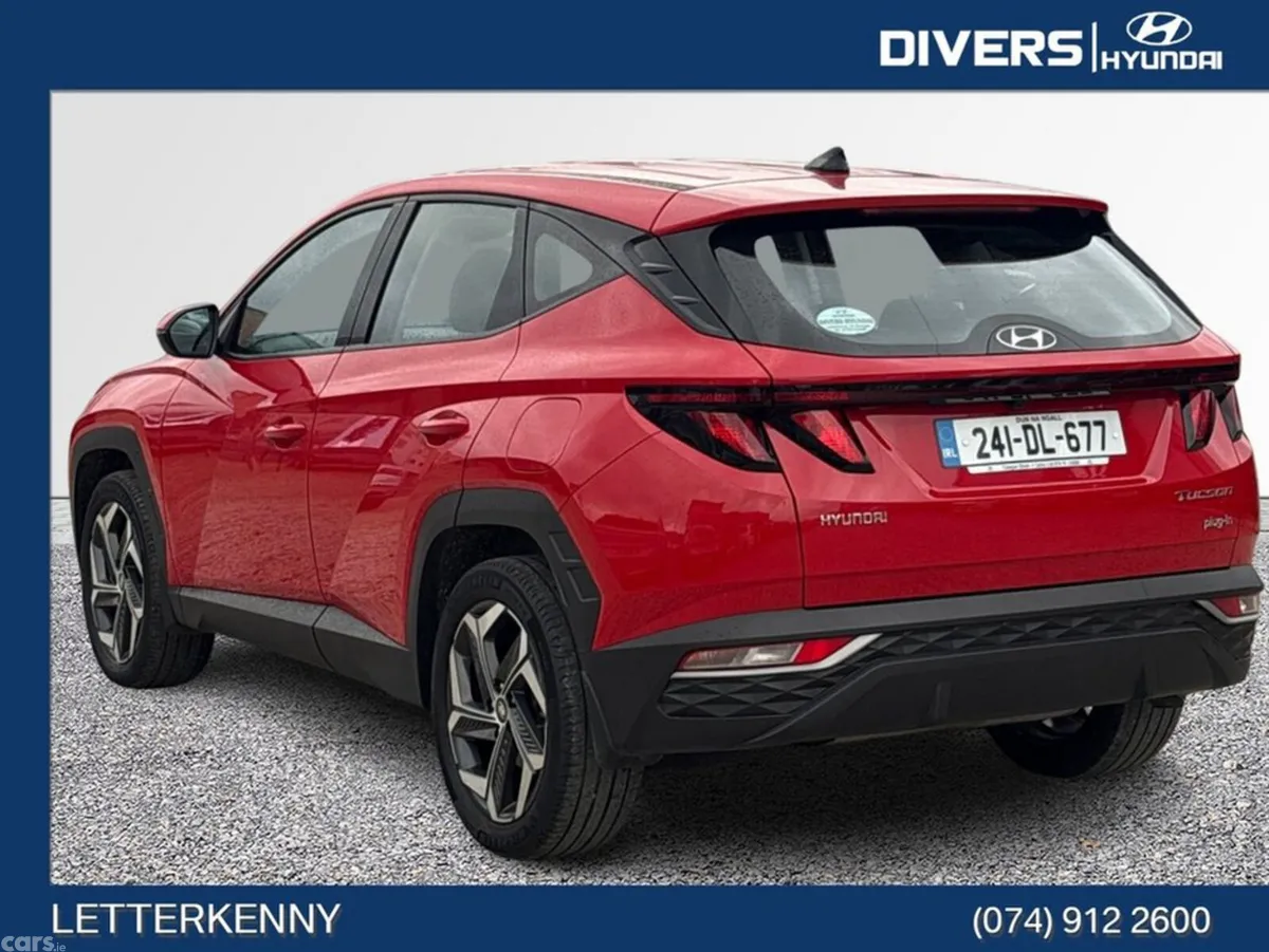 Hyundai Tucson MPV, Petrol Plug-in Hybrid, 2024, Red