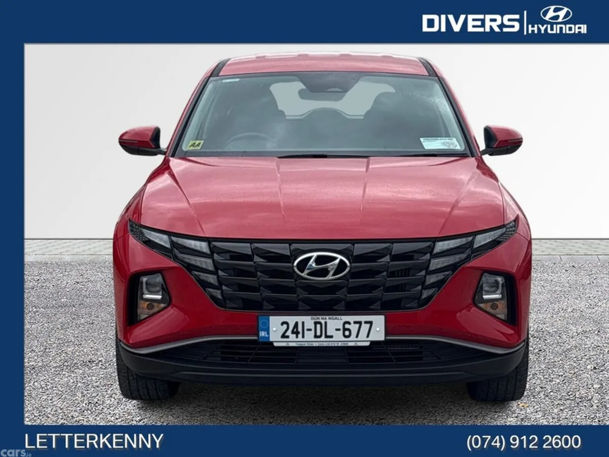 Hyundai Tucson MPV, Petrol Plug-in Hybrid, 2024, Red