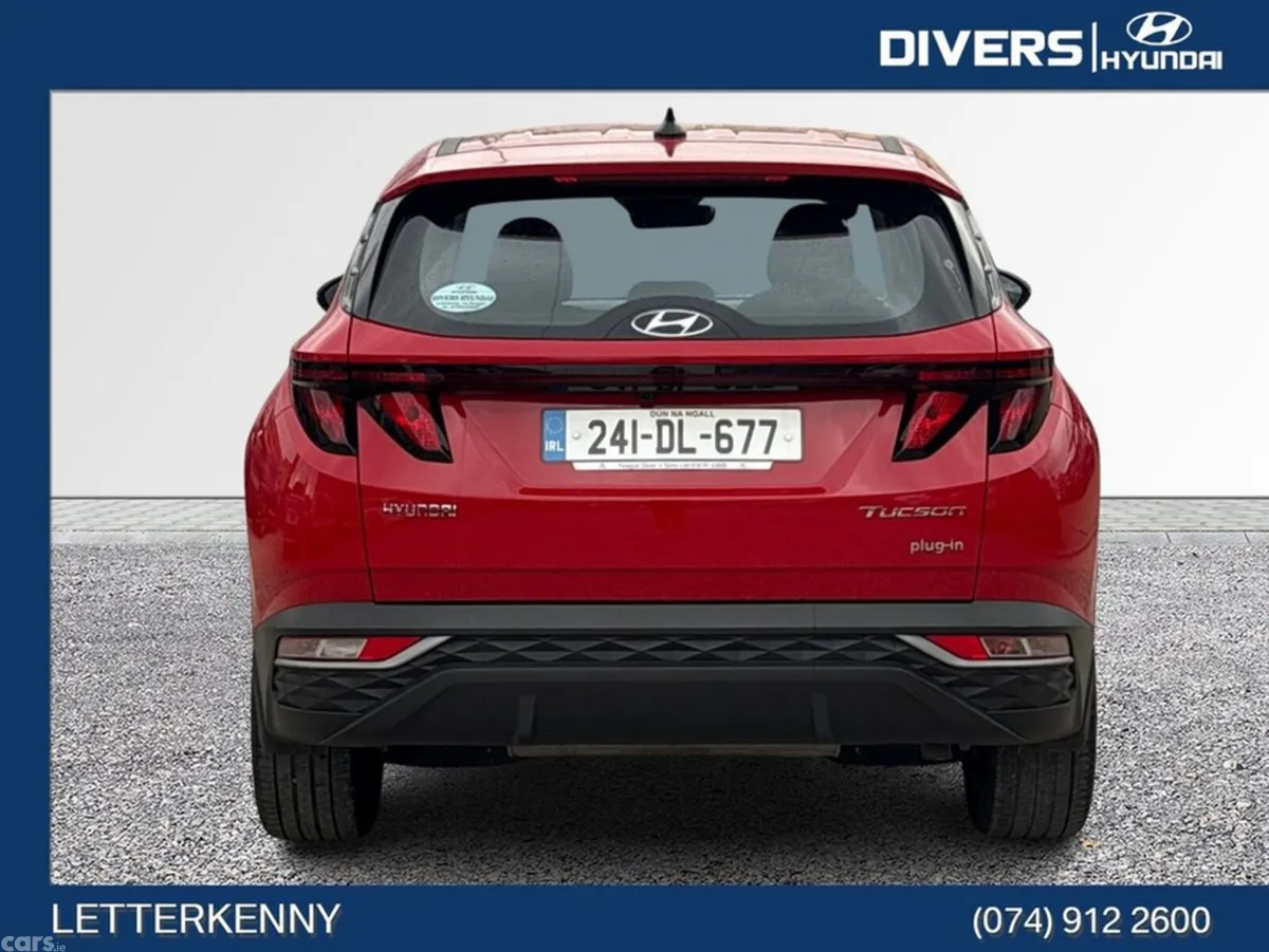 Hyundai Tucson MPV, Petrol Plug-in Hybrid, 2024, Red