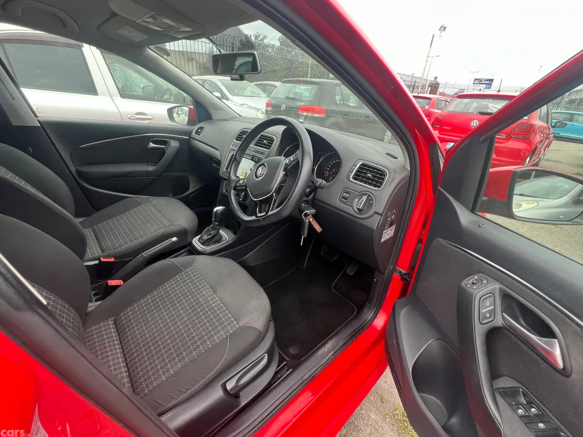 Volkswagen Polo Hatchback, Petrol, 2015, Red