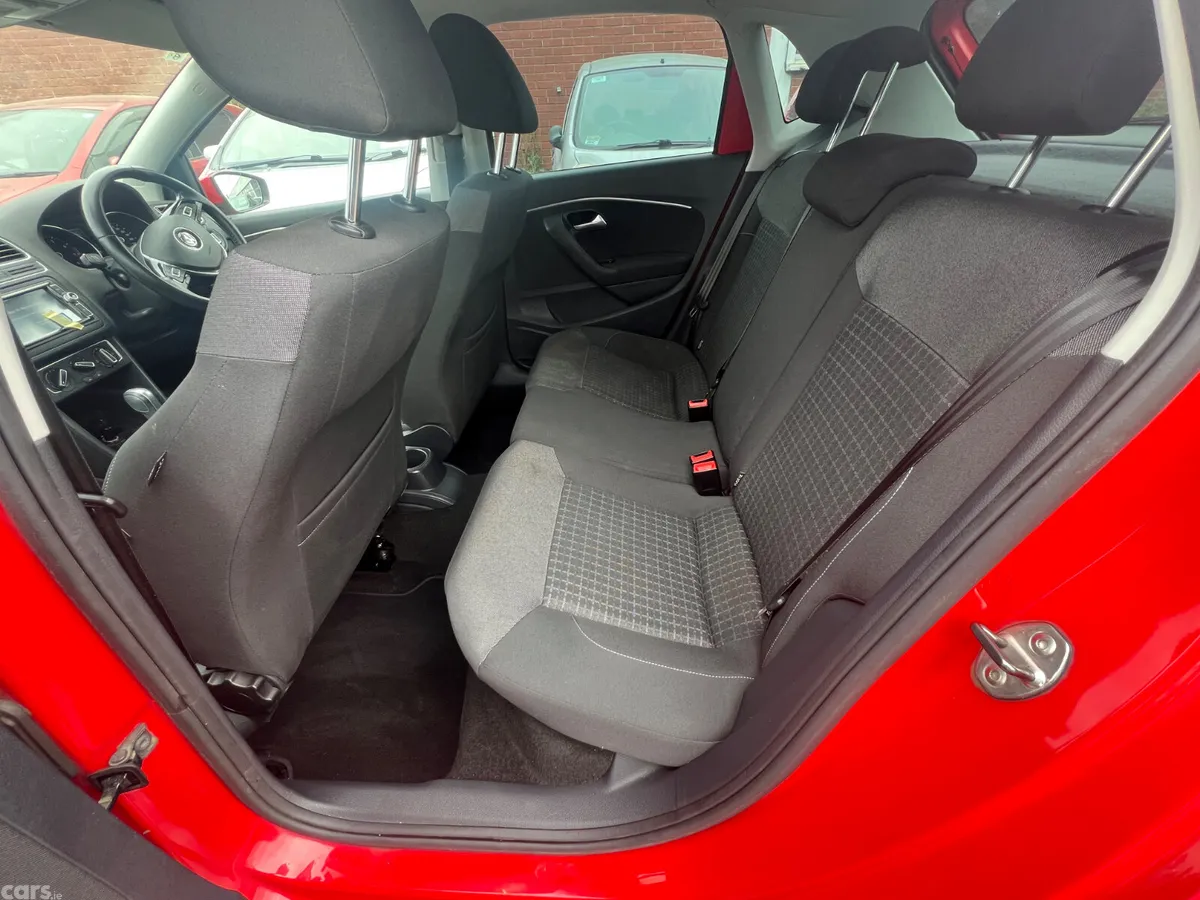 Volkswagen Polo Hatchback, Petrol, 2015, Red