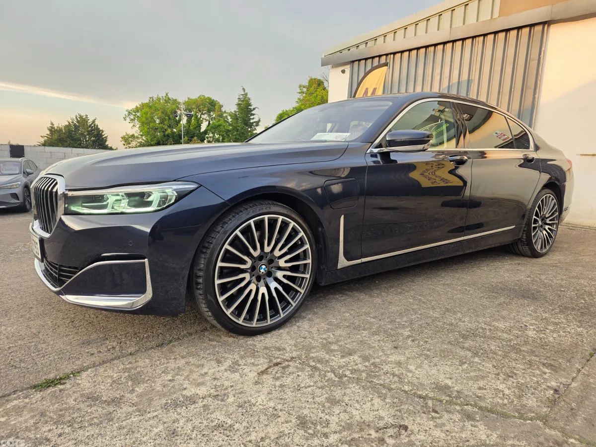 BMW 7-Series Saloon, Petrol Plug-in Hybrid, 2020, Blue