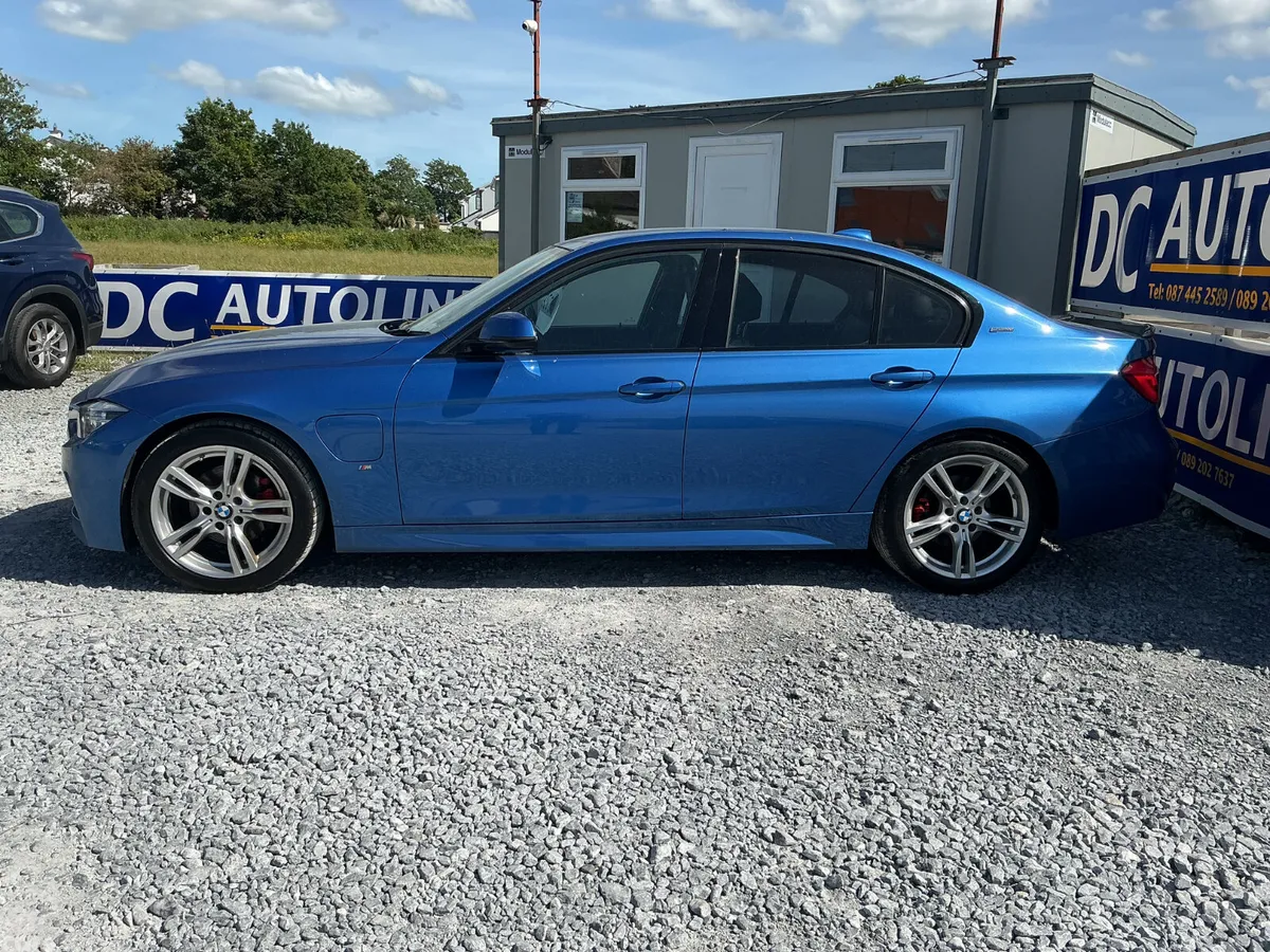 BMW 3-Series Saloon, Petrol Plug-in Hybrid, 2017, Blue