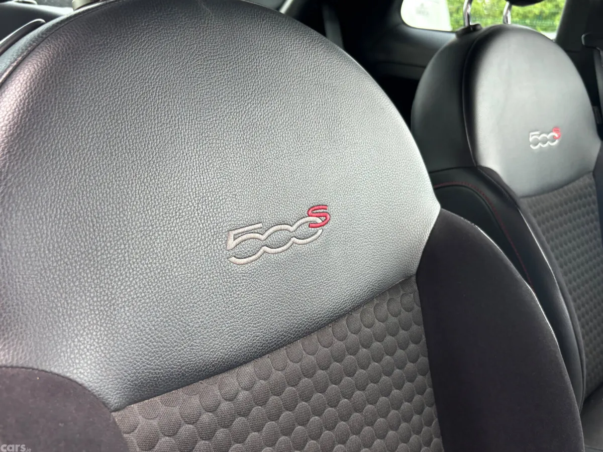 Fiat 500 Hatchback, Petrol, 2014, Red