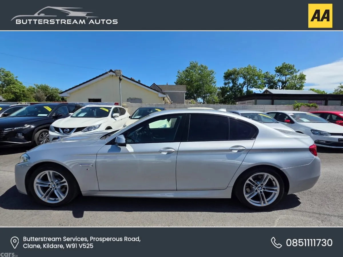 BMW 5-Series Saloon, Diesel, 2015, Silver