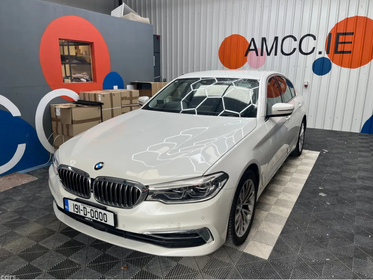 BMW 5-Series Saloon, Diesel, 2019, White
