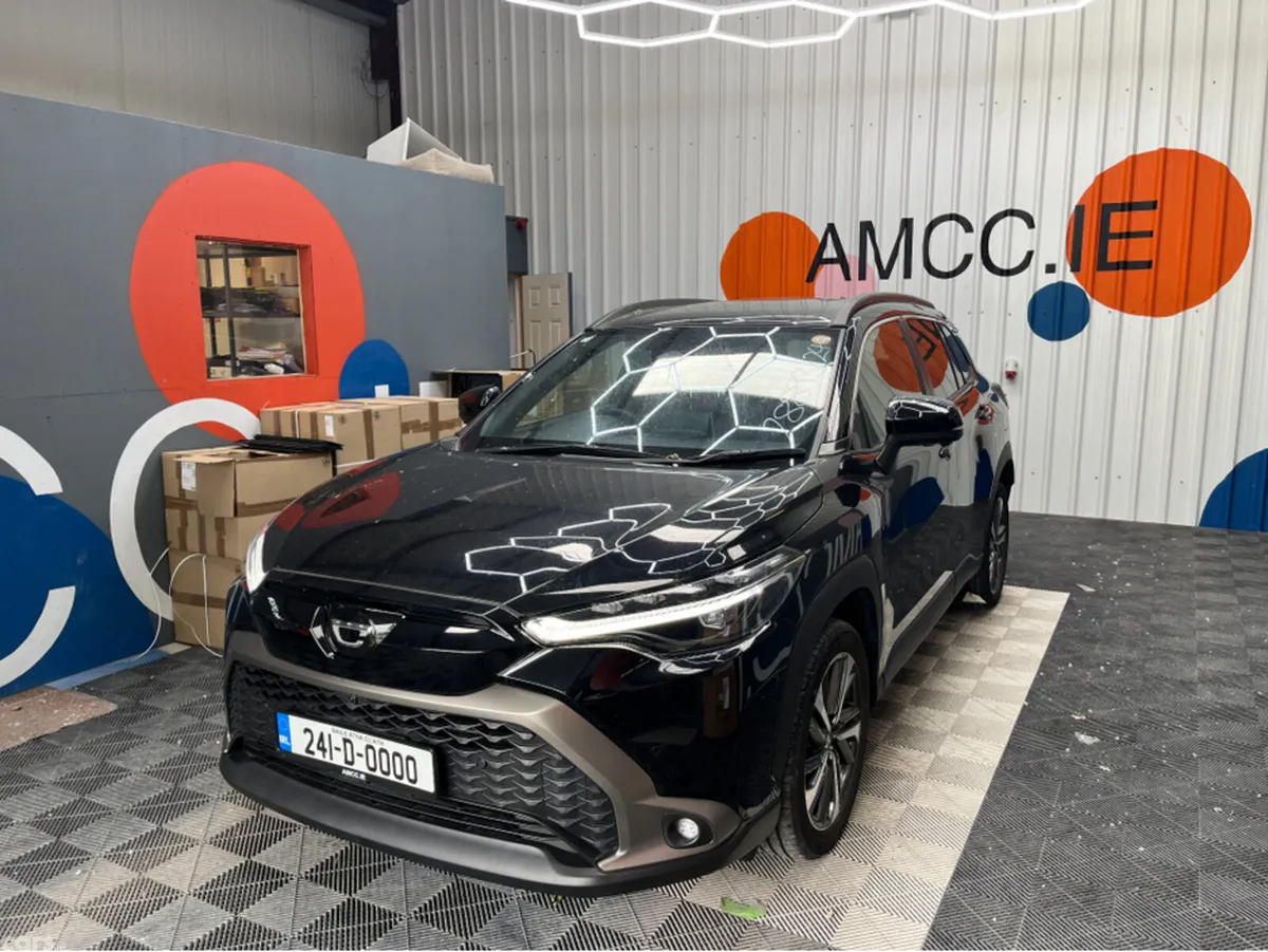 Toyota Corolla Cross SUV, Petrol Hybrid, 2024, Black