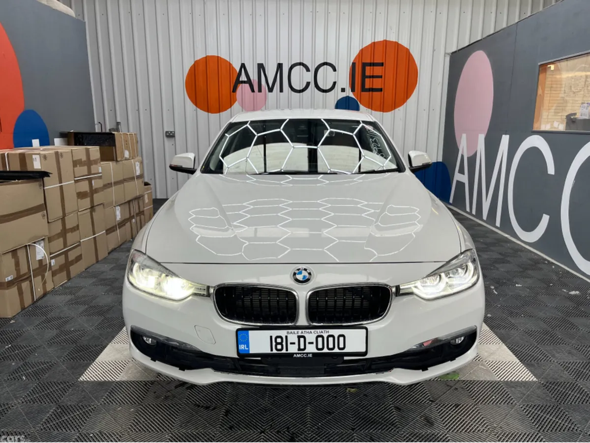 BMW 3-Series Saloon, Diesel, 2018, White