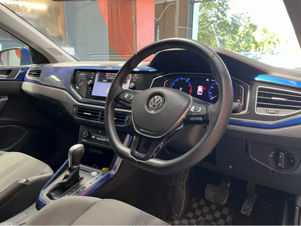 Volkswagen Polo Hatchback, Petrol, 2019, Blue